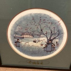 P Buckley signed frame